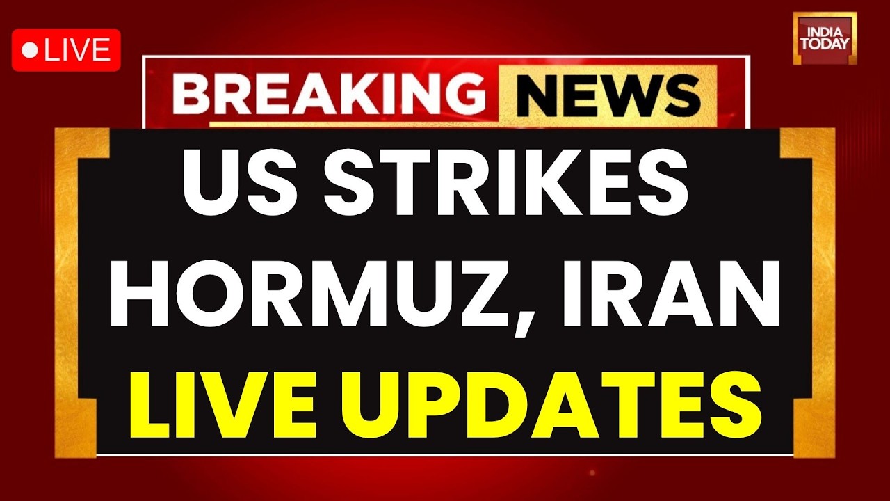 US Strikes Iran News LIVE: US Launches Strikes on Iran After Ship Attacks in Strait of Hormuz