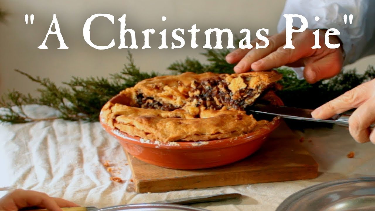 Christmas Mince Pie - 18th Century Cooking with Jas. Townsend and Son  S3E5