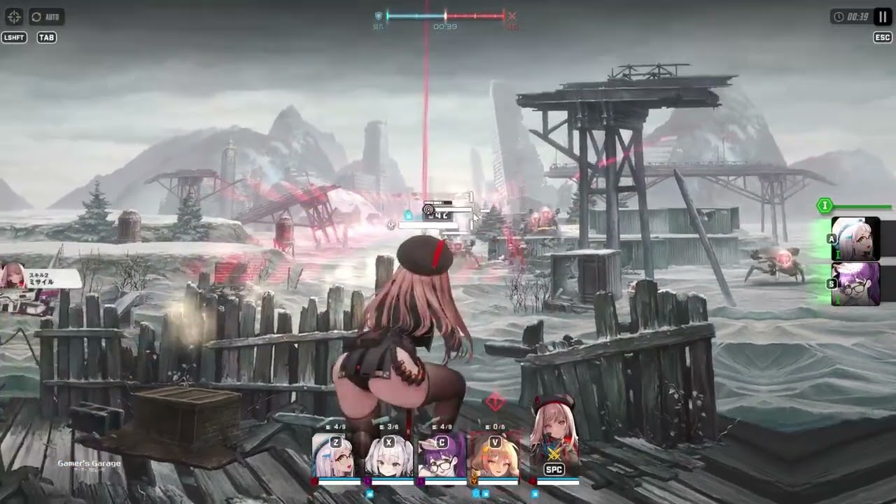 【勝利の女神：NIKKE（PC版）】プレイ動画