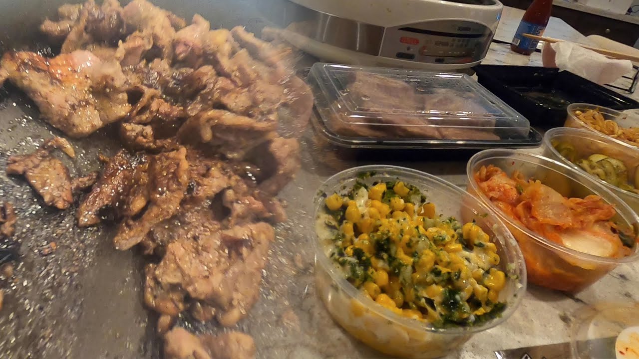 We Got A Home Korean BBQ Kit!