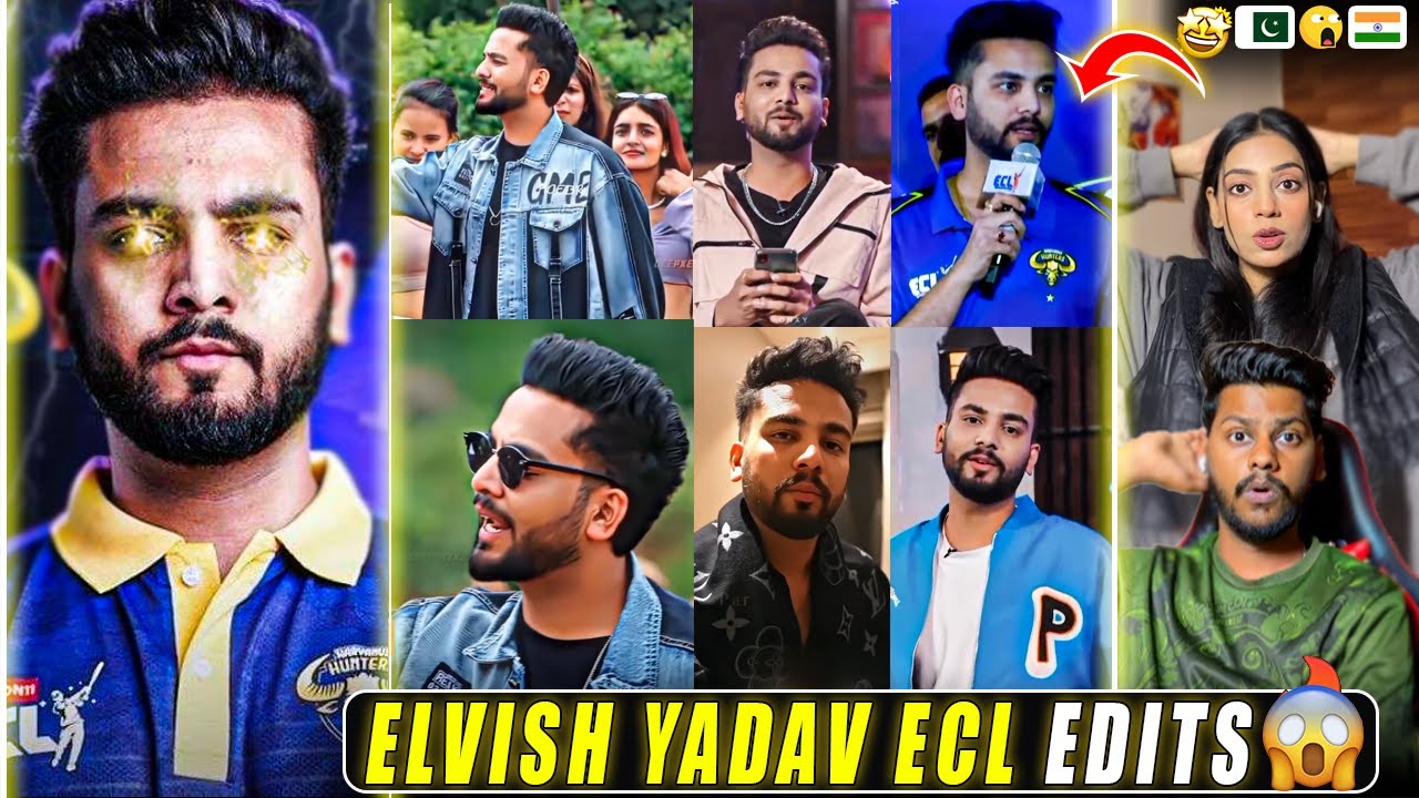 Reaction on Elvish Yadav Attitude Edits 😈| Elvish ECL Attitude🔥😈