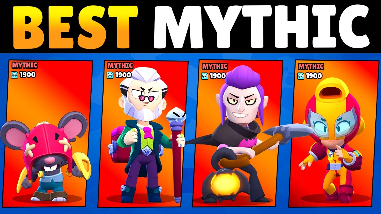 Ranking EVERY Mythic Brawler from WORST to BEST!