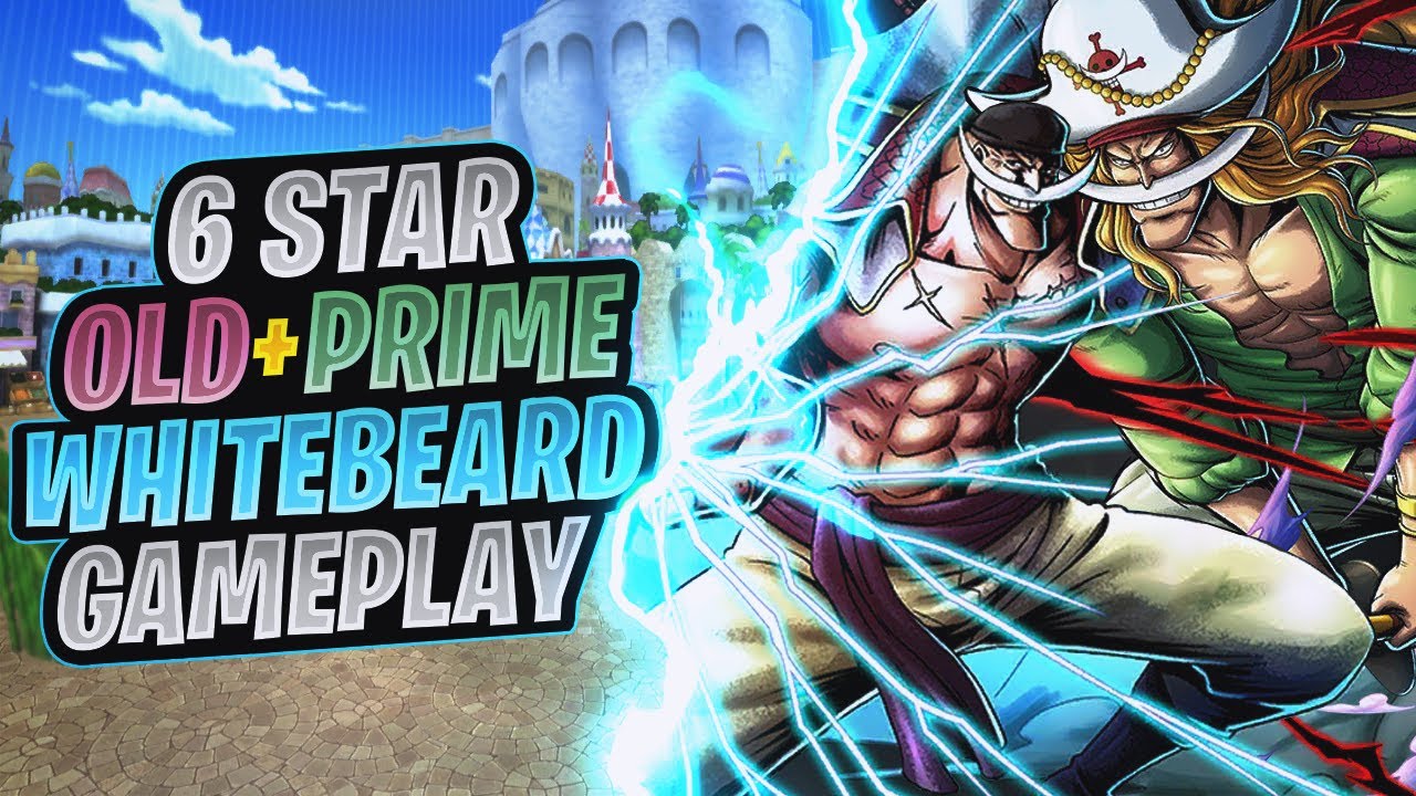6★ Old Whitebeard + Prime Whitebeard Gameplay (November 2022) | One Piece Bounty Rush