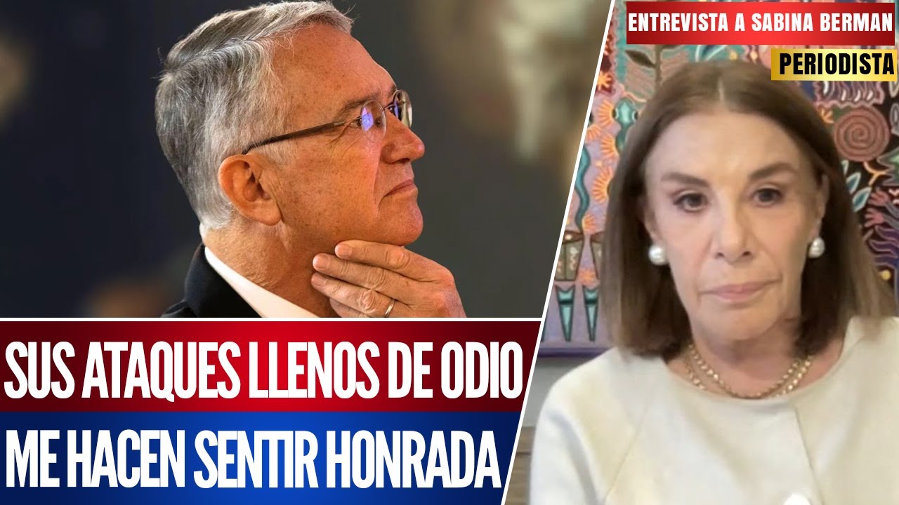 SABINA BERMAN RESPONDE A SALINAS PLIEGO TRAS ATAQUES MACHISTAS EN SU CONTRA