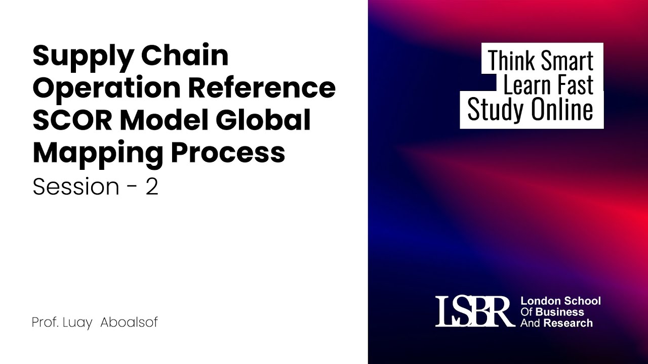 Supply Chain Operation Reference SCOR Model Global Mapping Process