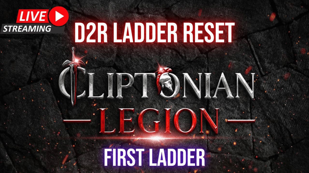 D2R Ladder Reset... First Time! Let's Go! #D2R #DiabloPartner