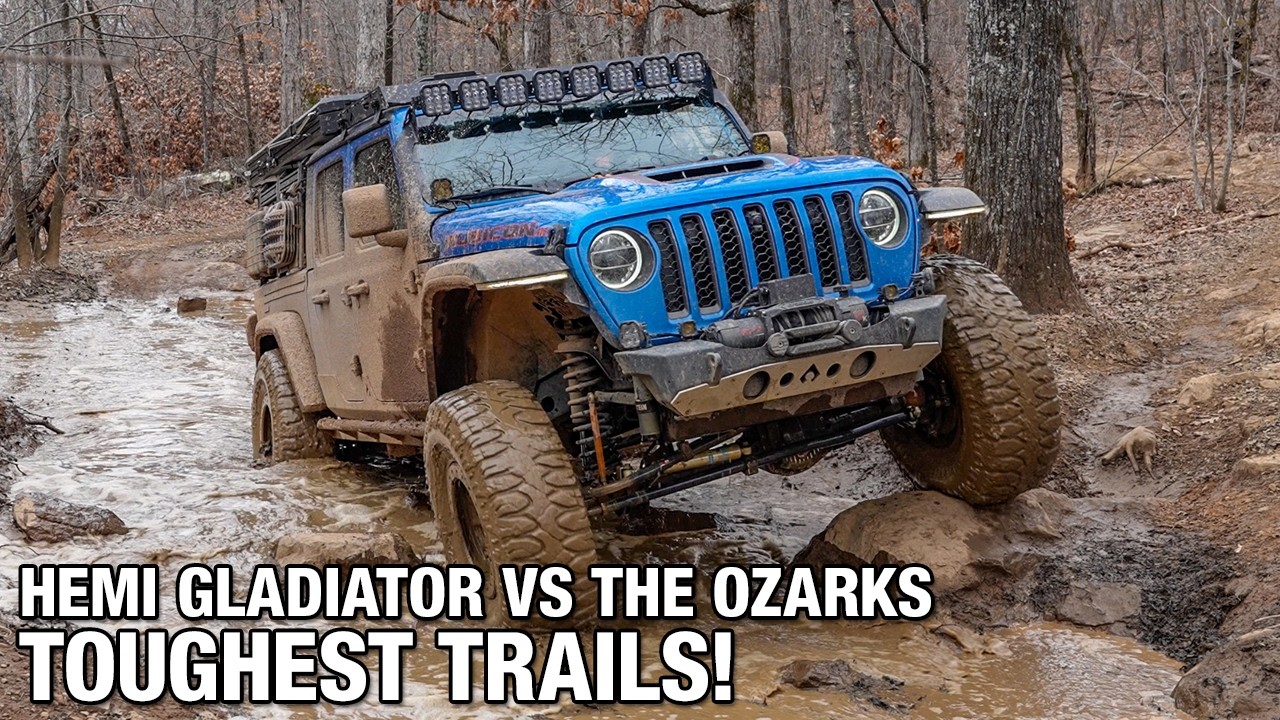 Hemi Gladiator vs the Ozarks Toughest Trails