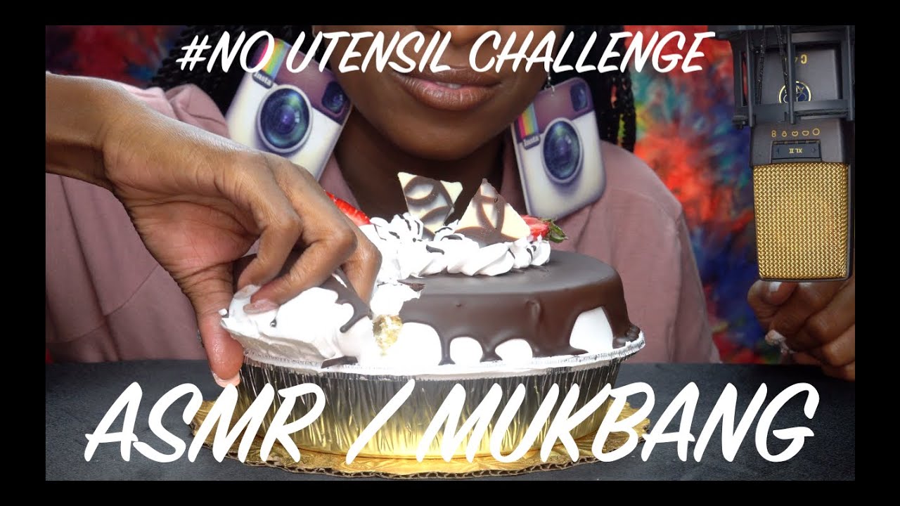 BLOVESLIFE: NO UTENSIL CHALLENGE..!! MUKBANG