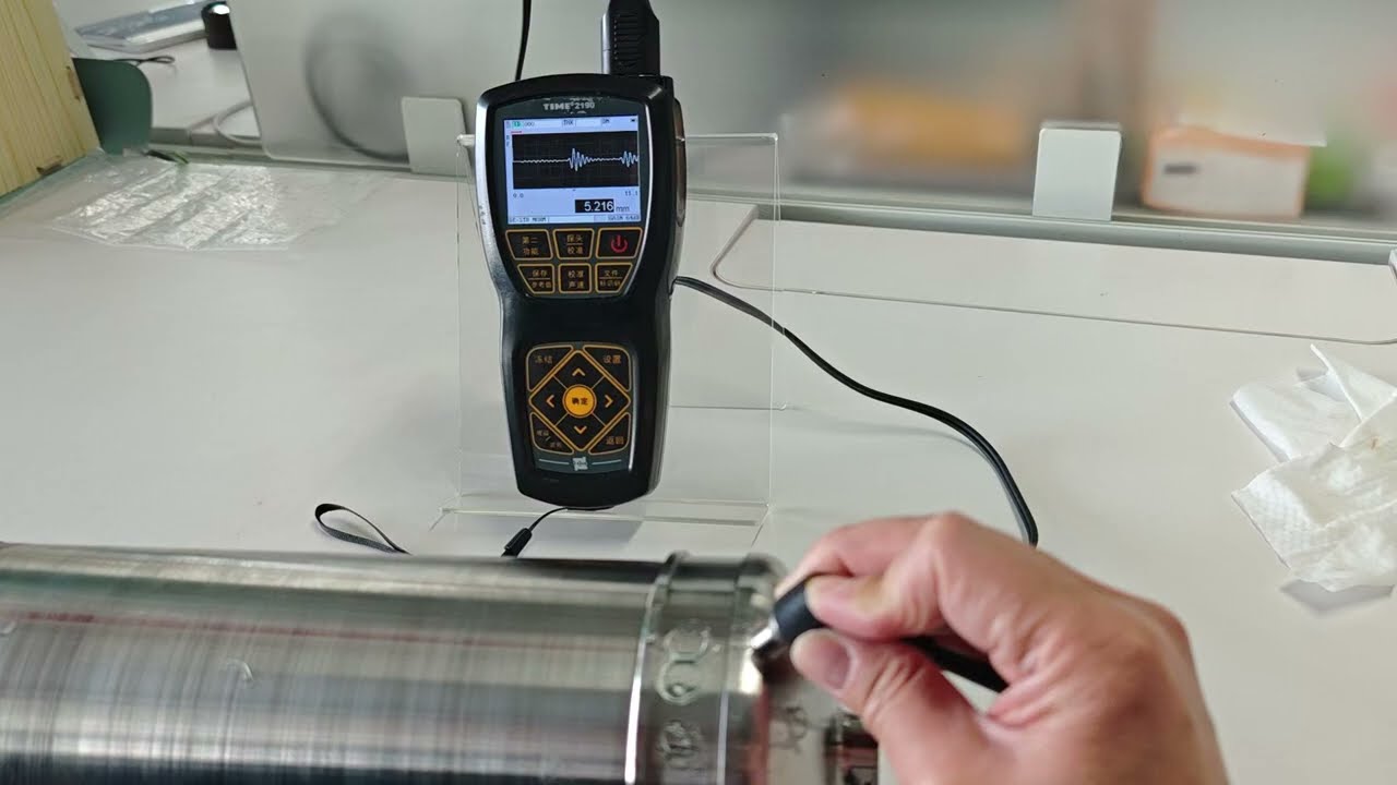 TIME2190 metal ultrasonic thickness gauge factory China,TIME ultrasonic thickness gauge manufacturer