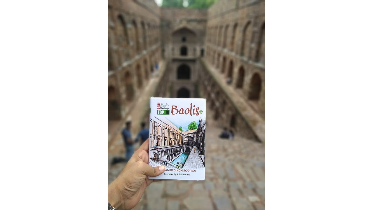 Author Interview with Vikramjit Singh Rooprai - Delhi Heritage Top 10 Baolis | Bookish Santa