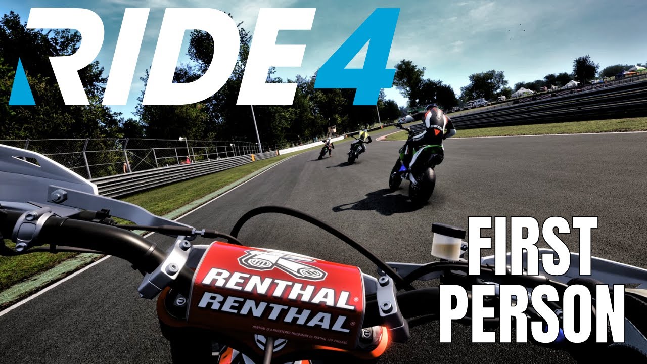 Ride 4 First Person No Commentary | Oulton Park Island Circuit | Honda CRF 450RX Supermoto | PS5
