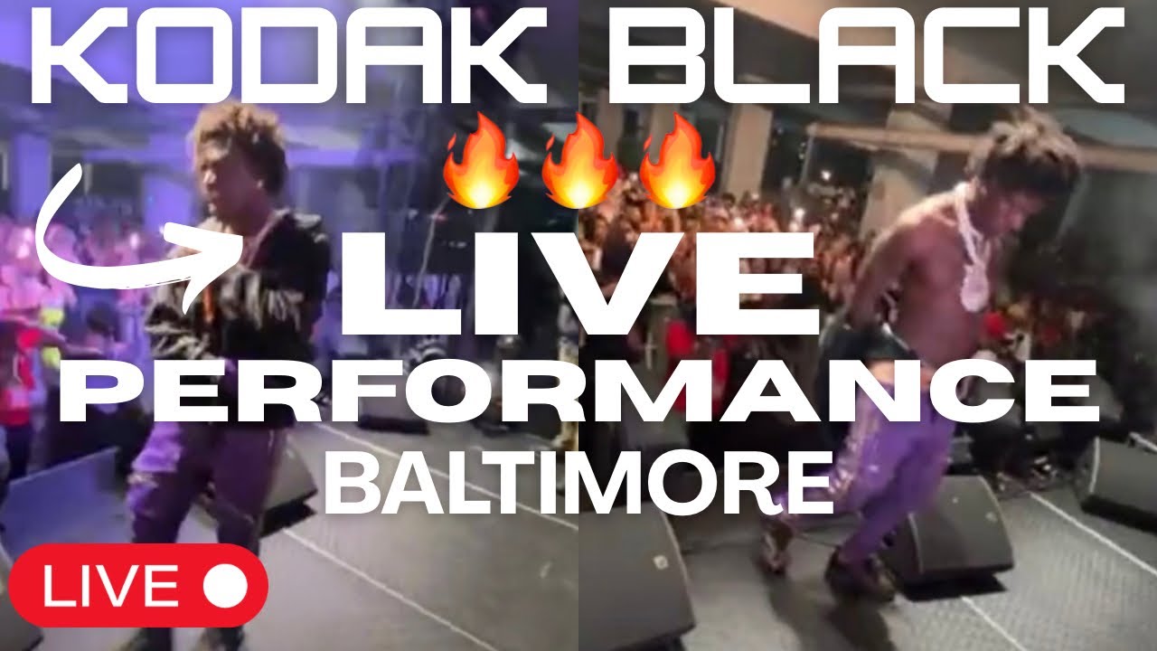 EXCLUSIVE FRONT-STAGE VIEW! Kodak Black SHUTS DOWN Baltimore! 🇺🇸🎆 JULY 4th, 2025 LIVE PERFORMANCE