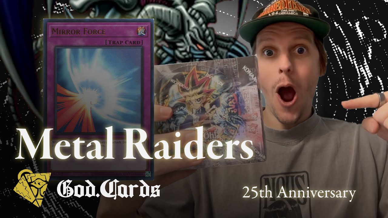 Yu-Gi-Oh! Metal Raiders - 25th Anniversary Unboxing + 2002 1ST EDITION PACK!