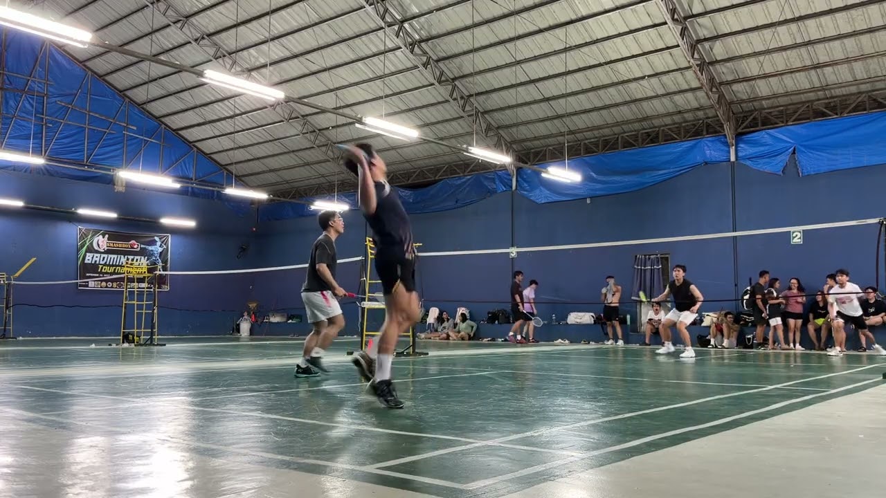 Badminton Game (Smashbox - 03/01/2026) Art and Neil vs CJ and Jepoy SET 1