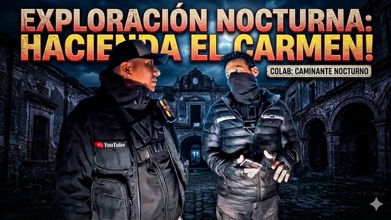 EL CARMEN 🚷 INVESTIGAMOS Hacienda ABANDONADA | CONTACTO PARANORMAL😵 ft CaminanteNocturno