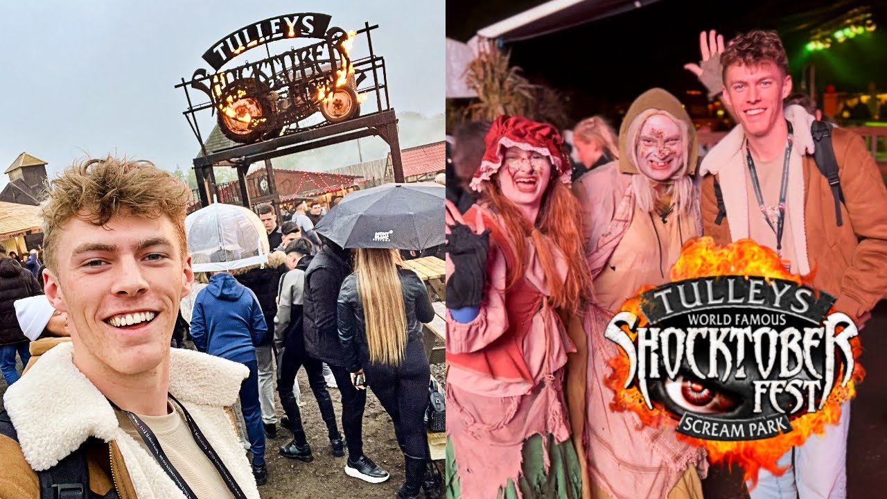 Tulleys Shocktober Fest 2024 Vlog - Includes In-Maze Filming!
