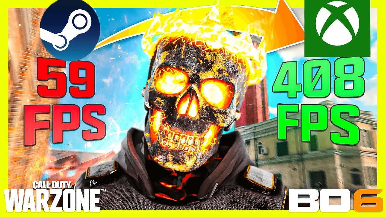 Сравнил FPS Warzone в Steam - Game Pass +70 кадров