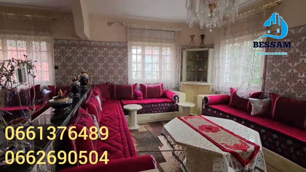 منزل للبيع بواجهنين بمساحة 125 متر بموقع ممتاز بالقنيطرة او بيع شقق متفرقة