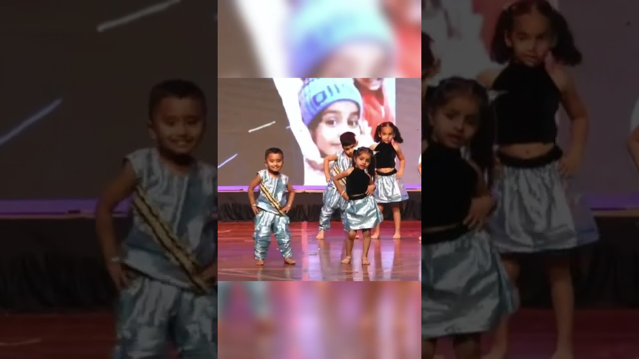 Maanvi First Dance Performance On Stage|Nursery class|Divine Life International School 😍