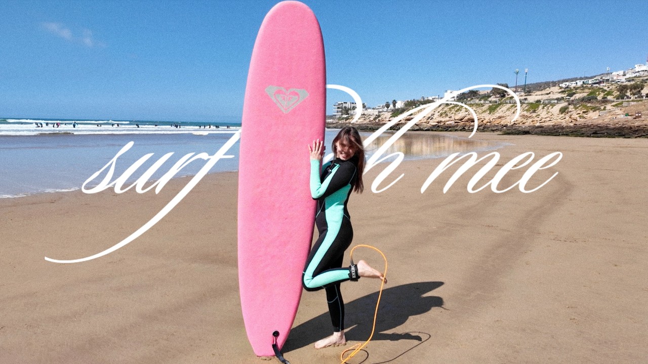 UCZE SIĘ SURFOWAĆ W TAGHAZOUT🏄&zwj;♀️🌊