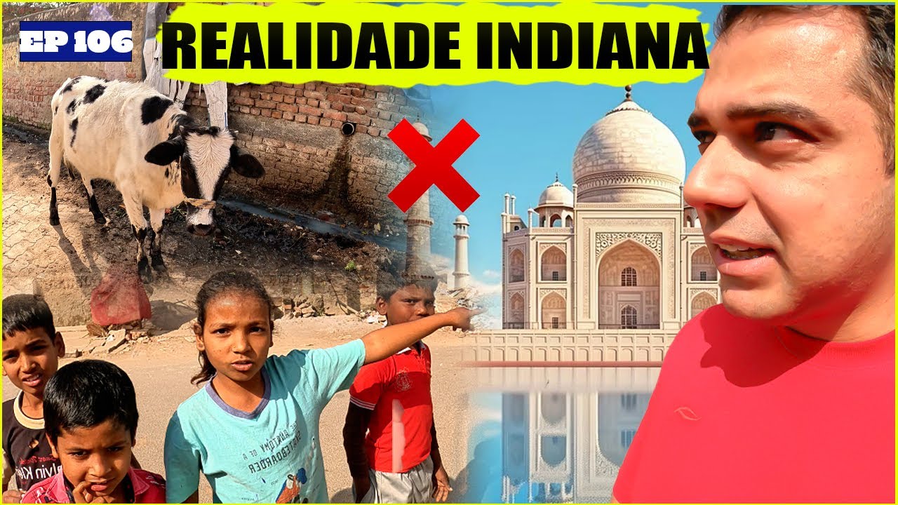 A POBREZA da cidade que ABRIGA o TAJ MAHAL na ÍNDIA 🇮🇳