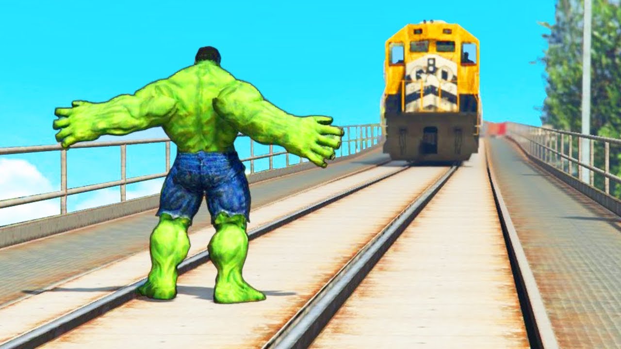 GIOCHIAMO A GTA5 COME HULK!!