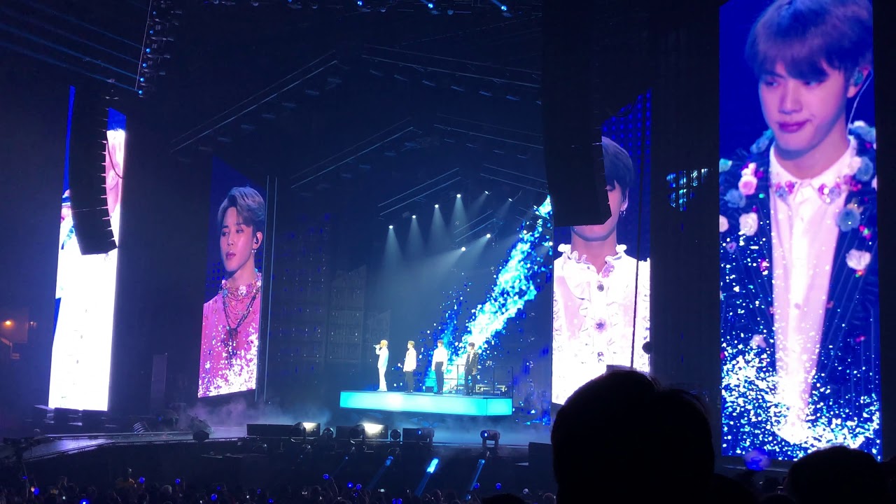 180916 BTS LYS tour in Ft.Worth, Truth Untold 전하지 못한 진심