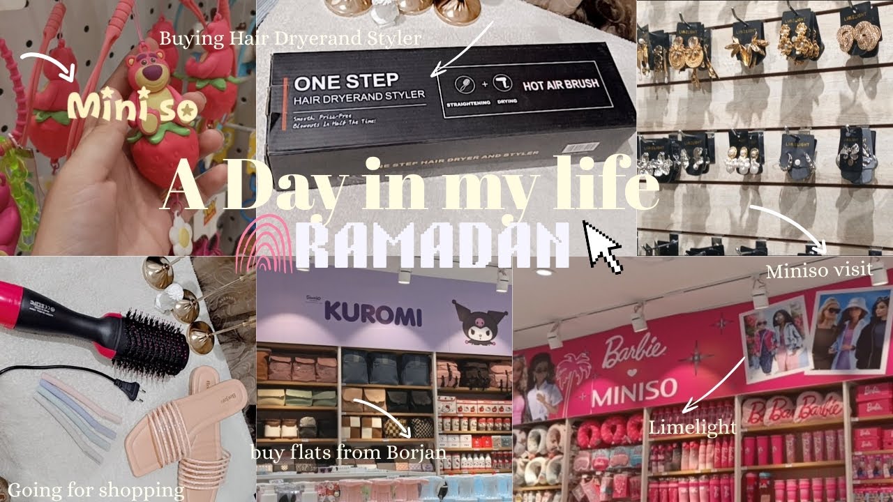 Ramadan series ✨🌜|buying One Step hairdryer|aftari preparation|