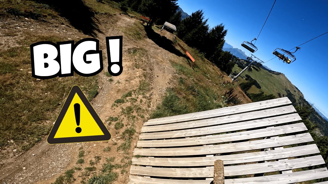 Je teste les nouveautés du bike park des Saisies !