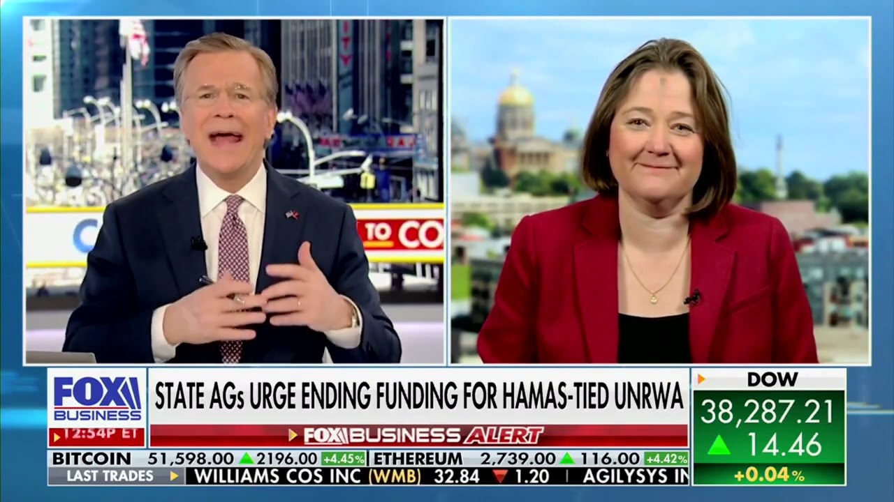 Iowa AG Brenna Bird - Fox Business Network - Cavuto: Coast to Coast - February 14, 2024