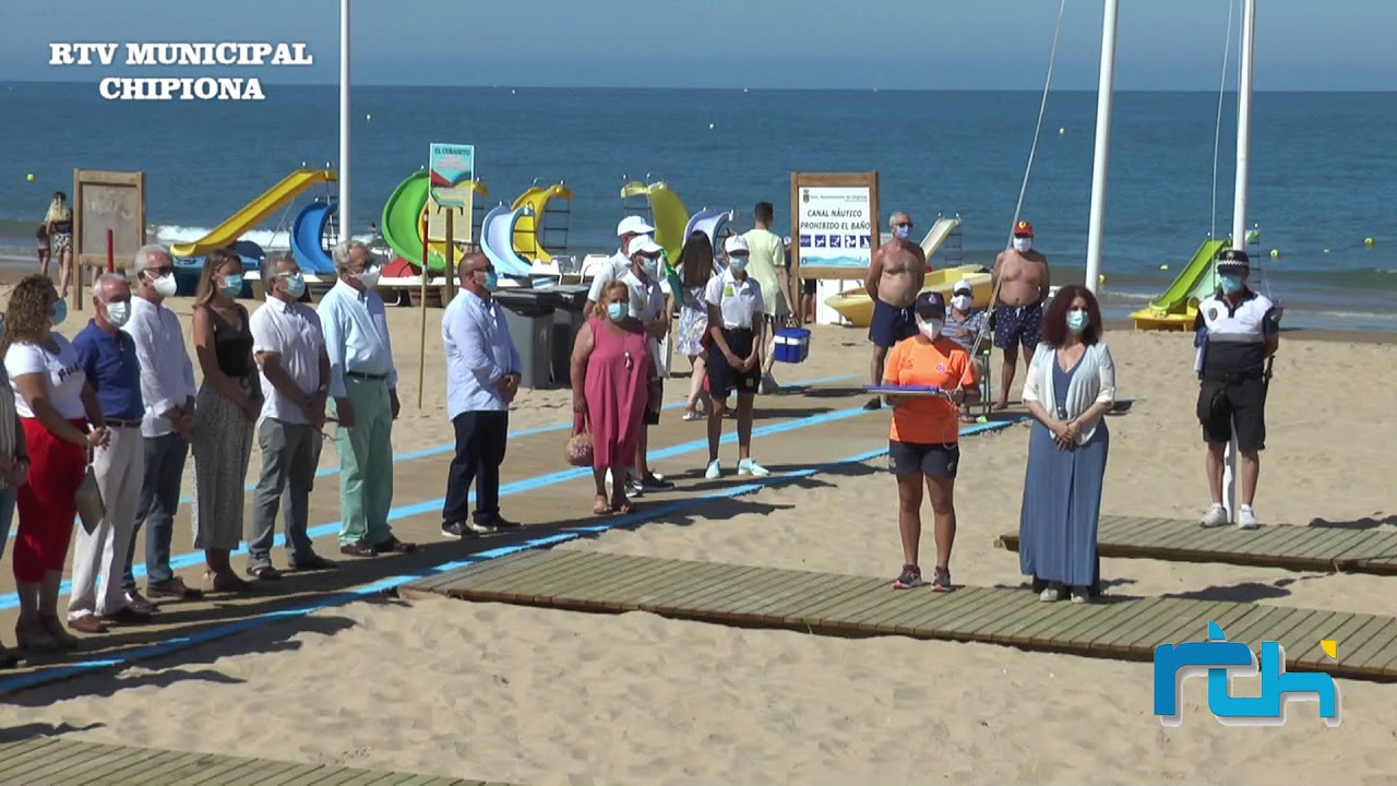 Inauguración oficial de la temporada de playas en Chipiona