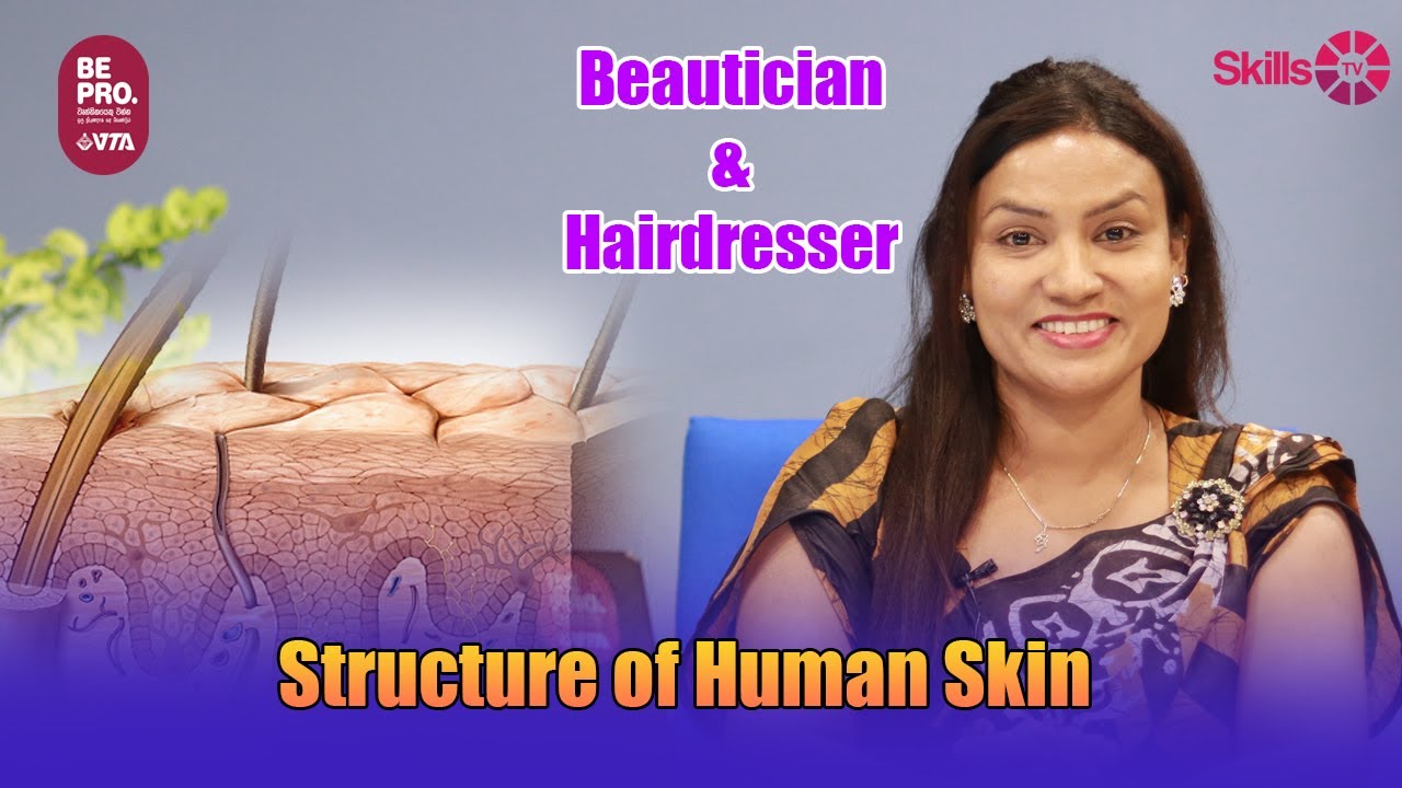 NVQ Syllabus - Beautician & Hairdresser - Structure of Human Skin