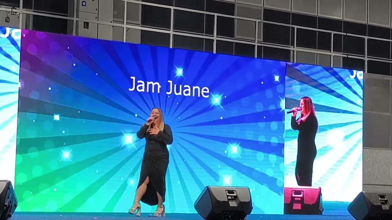 PINOY POWER 2025- JAM JUANE #singapore #philippines #ofwlife #singer