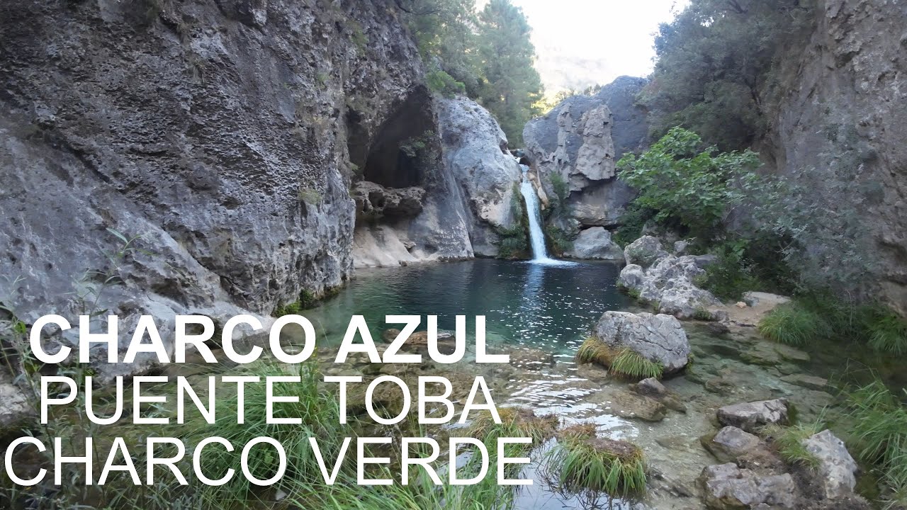 Charco Azul, Puente Toba y Charco Verde