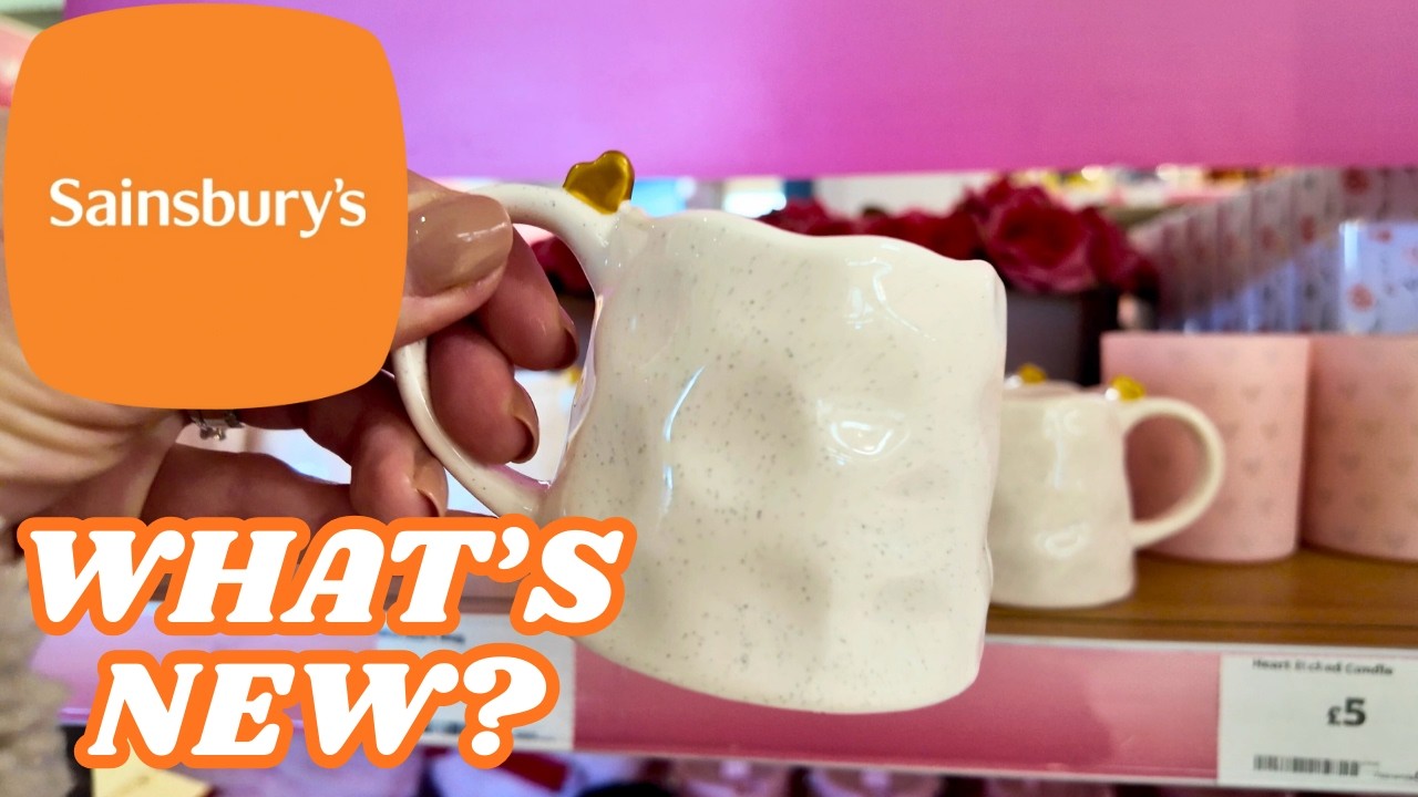 What's New in Sainsbury's HABITAT - Valantine's Day & Kitchenware & Homeware - February 2026