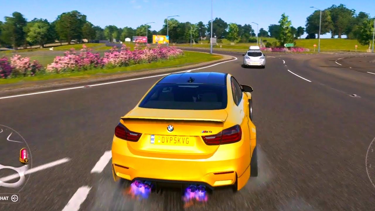 Forza Horizon 4 - BMW M4 Coupe 2014 (Liberty Walk Bodykit) - Open World Free Roam Gameplay HD