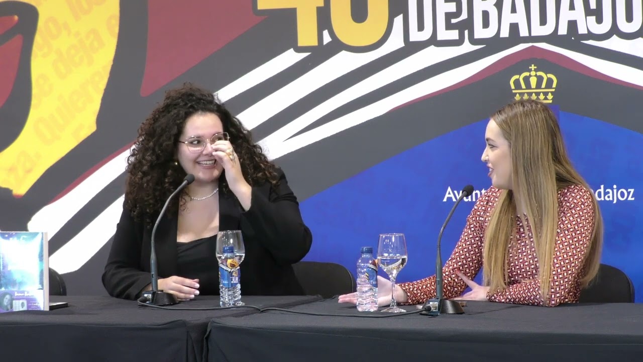 Conferencia de Inma Rubiales en la Feria del Libro