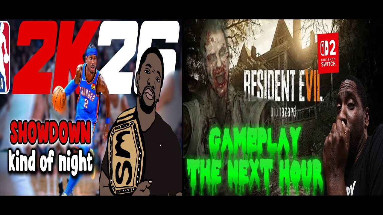 A little #NBA2k26 before Resident Evil Biohazard #NintendoSwitch2 #LiveStream #ResidentEvil