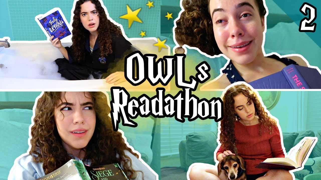 How to Read in the Bath | OWLs Readathon Weeks 2 & 3