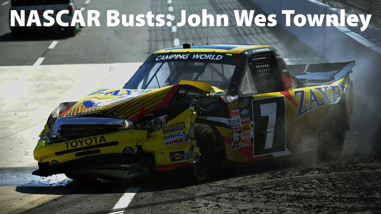 NASCAR Busts: John Wes Townley