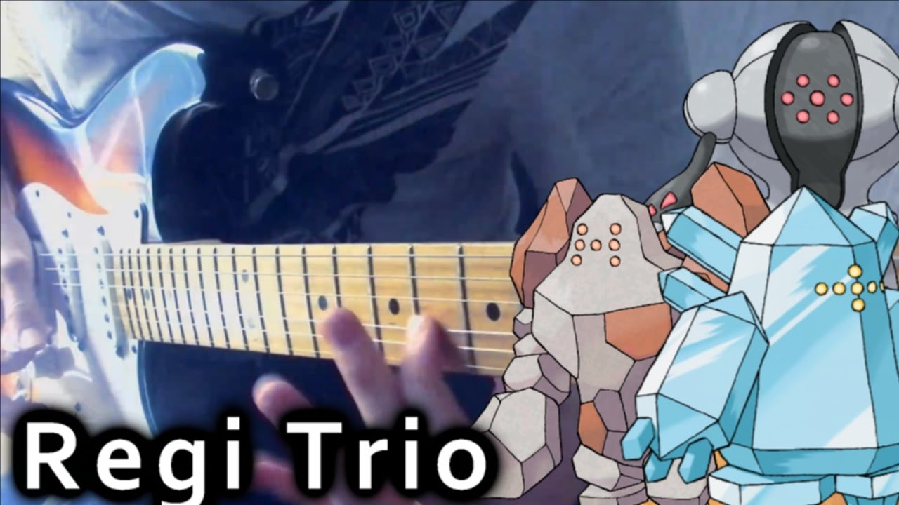 Pokemon RSE - Regi Trio Battle Theme Metal Guitar cover
