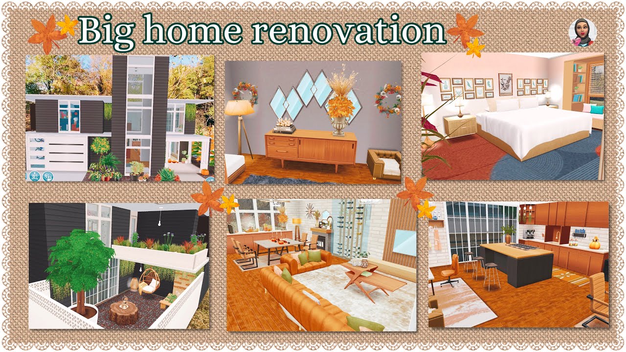 The sims Freeplay✨Renovated house tour✨ Fall decor✨Ar tour✨