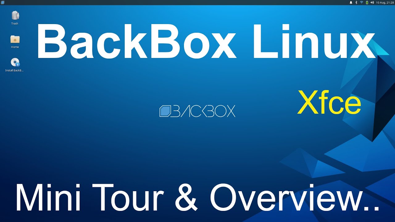 BackBox Linux - Xfce - Мини-тур и обзор.