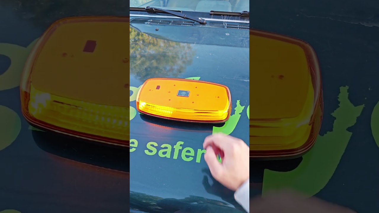 Truck Strobe Light with SOS Mode, Easy Install in Seconds!