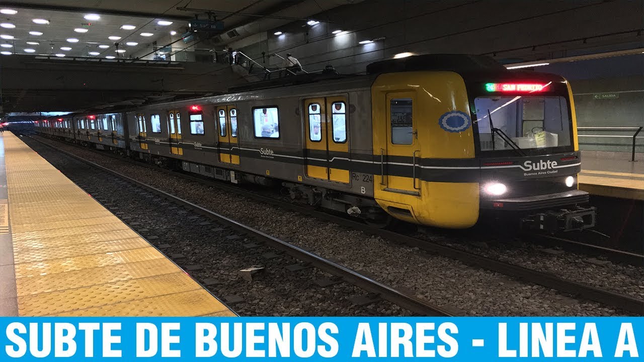 Subte de Buenos Aires | Linea A (Septiembre 2019)