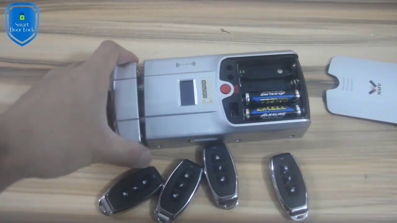 Electronic Door Lock Wireless Remote Control   wireless remote control electromagnetic lock