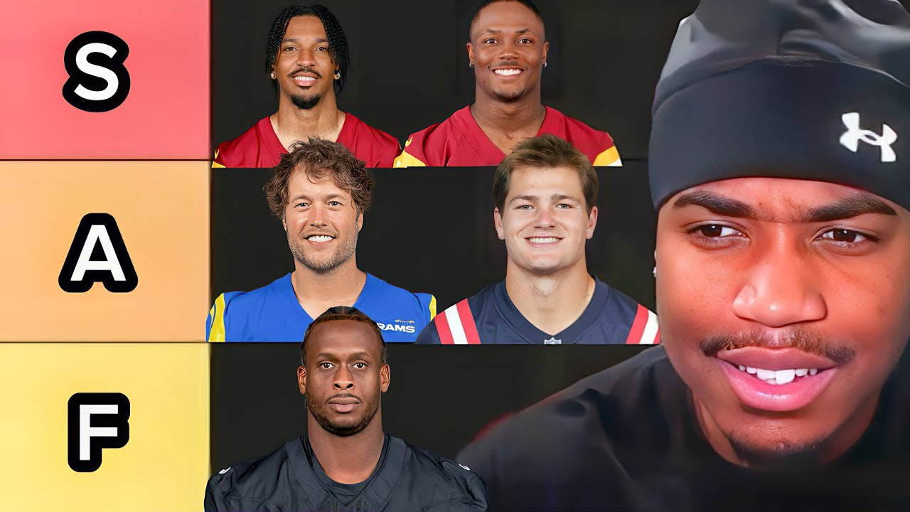 JankyRondo Does a NFL Qb & Wr Tier List!