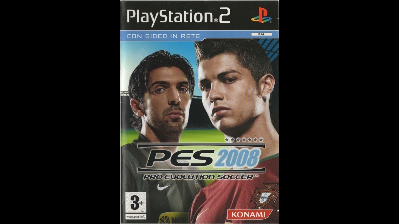 Pro Evolution Soccer 2008 Gameplay PS2/PS Two / FULLHD