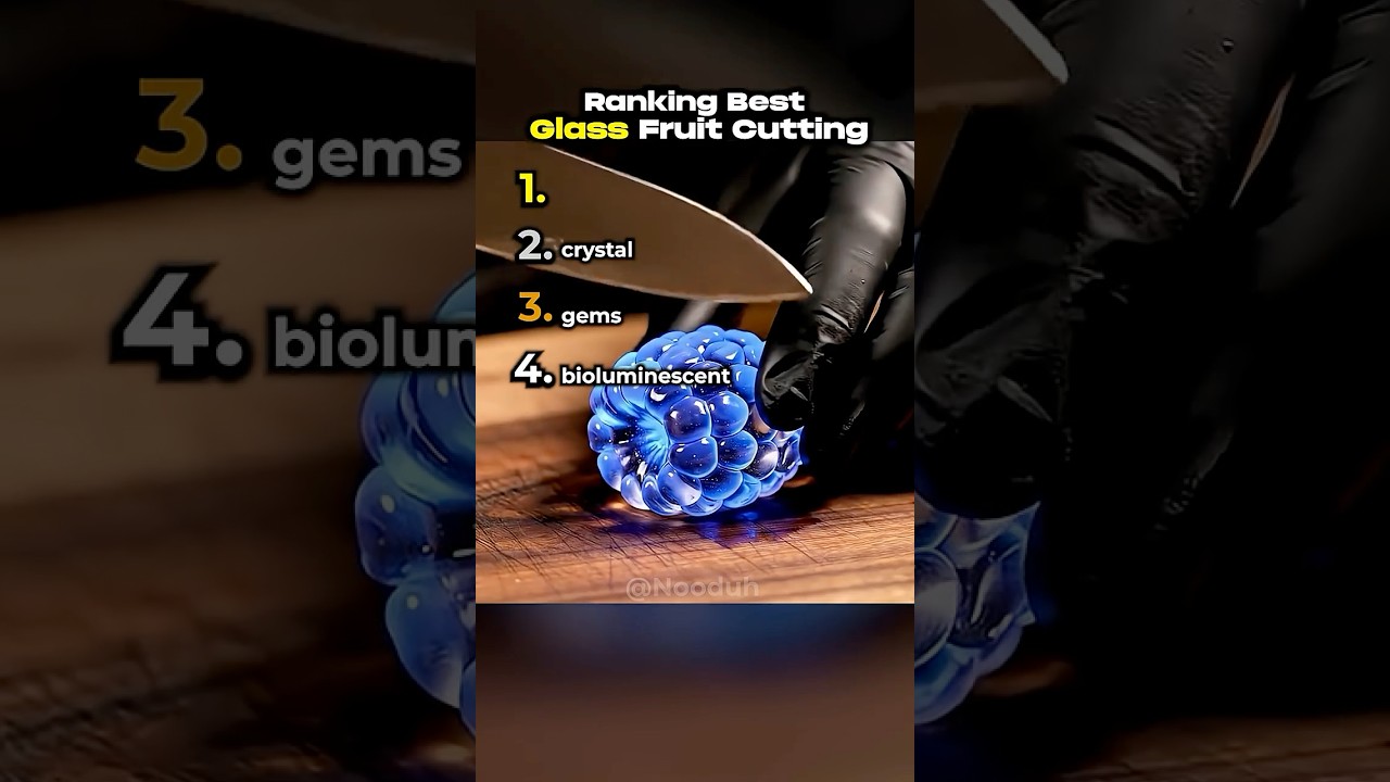 Ranking The Best AI ASMR Glass Cutting