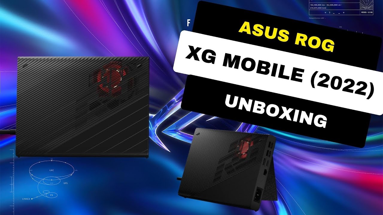 Asus ROG XG Mobile 2022 (AMD Radeon RX 6850XT): распаковка, обзор и первая загрузка | #Asus #ROG